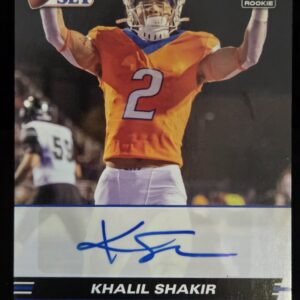 FB-0013 Khalil Shakir Pro Set Autograph Front